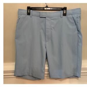 G/Fore Golf Shorts Mens Size 38 Light Blue Chino Performance